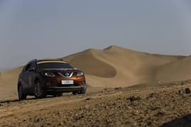 2014款奇骏沙漠无人区试驾