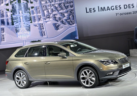   西雅特LEON X-Perience 巴黎车展实拍