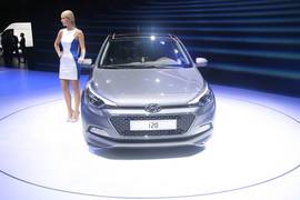 现代i20巴黎车展实拍