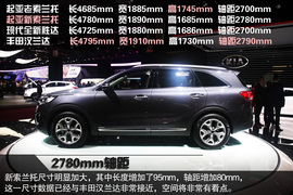 起亚新一代索兰托巴黎车展图解