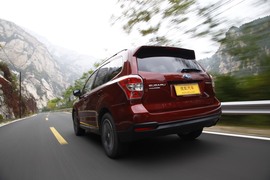 斯巴鲁第四代森林人测试