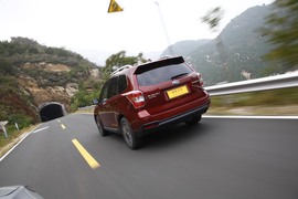 斯巴鲁第四代森林人测试