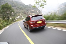 斯巴鲁第四代森林人测试