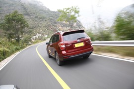 斯巴鲁第四代森林人测试