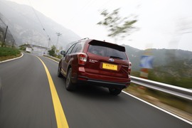 斯巴鲁第四代森林人测试