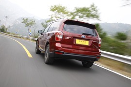 斯巴鲁第四代森林人测试