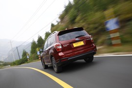 斯巴鲁第四代森林人测试