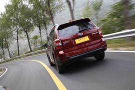 斯巴鲁第四代森林人测试