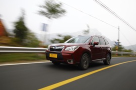 斯巴鲁第四代森林人测试