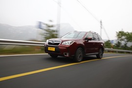 斯巴鲁第四代森林人测试