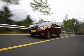 斯巴鲁第四代森林人测试