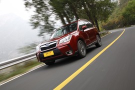 斯巴鲁第四代森林人测试