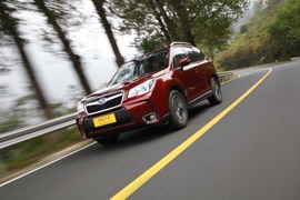 斯巴鲁第四代森林人测试