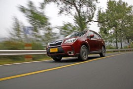 斯巴鲁第四代森林人测试