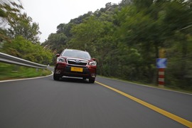 斯巴鲁第四代森林人测试