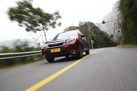 斯巴鲁第四代森林人测试