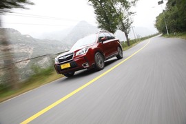 斯巴鲁第四代森林人测试