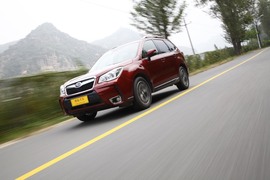 斯巴鲁第四代森林人测试