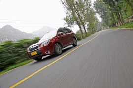 斯巴鲁第四代森林人测试