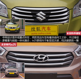 现代ix25对比铃木锋驭