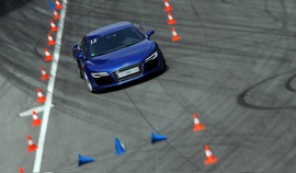 2014奥迪高级驾驶培训实拍