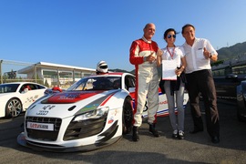 2014奥迪高级驾驶培训实拍