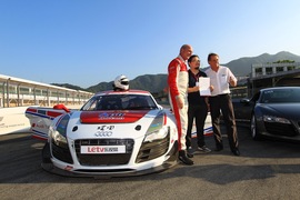 2014奥迪高级驾驶培训实拍