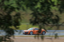 2014奥迪高级驾驶培训实拍