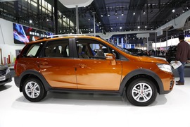 东风风行景逸X3广州车展实拍