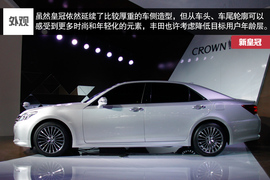 2015款一汽丰田皇冠车展实拍解析