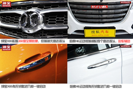 绅宝X65对比哈弗H6运动版车展图解