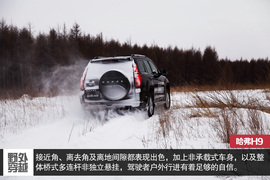 2015款哈弗H9冰雪试驾