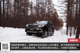 2015款哈弗H9冰雪试驾