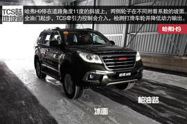 2015款哈弗H9冰雪试驾