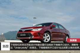 外出试驾全新凯美瑞2.0S