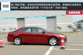 外出试驾全新凯美瑞2.0S