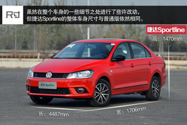 家用车也玩起运动范儿--测试捷达Sportline