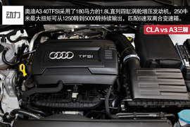 2014款奔驰CLA对比奥迪A3三厢评测