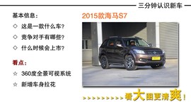 2015款海马S7实拍图解