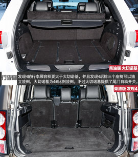 冰雪对比试驾柴油版大切诺基/发现4