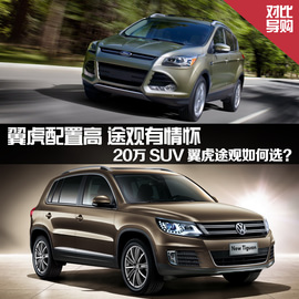 福特翼虎1.5T对比大众途观1.8T