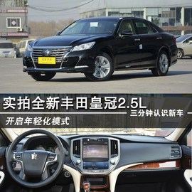 2015款全新皇冠到店实拍图解