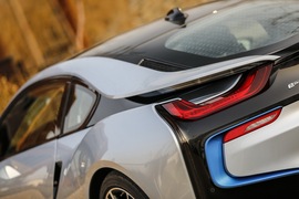 2015款宝马i8插电混动跑车试驾实拍