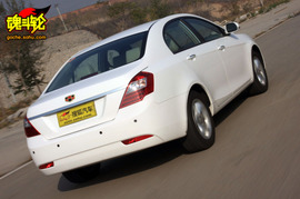 2009款帝豪EC718试驾实拍