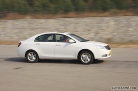 2009款帝豪EC718试驾实拍