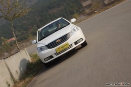 2009款帝豪EC718试驾实拍