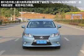 成都雷克萨斯ES300h试驾实拍