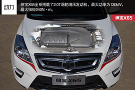 试驾北汽新SUV绅宝X65