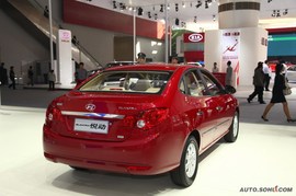 2010款现代悦动广州车展实拍