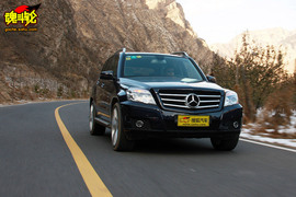 2009款奔驰GLK350试驾